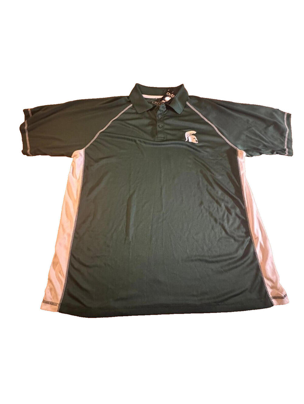 Michigan State Spartons Green Polo Shirt Mens 1XLT